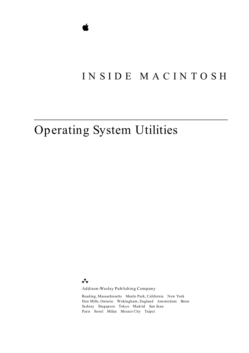 Operating System Utilities