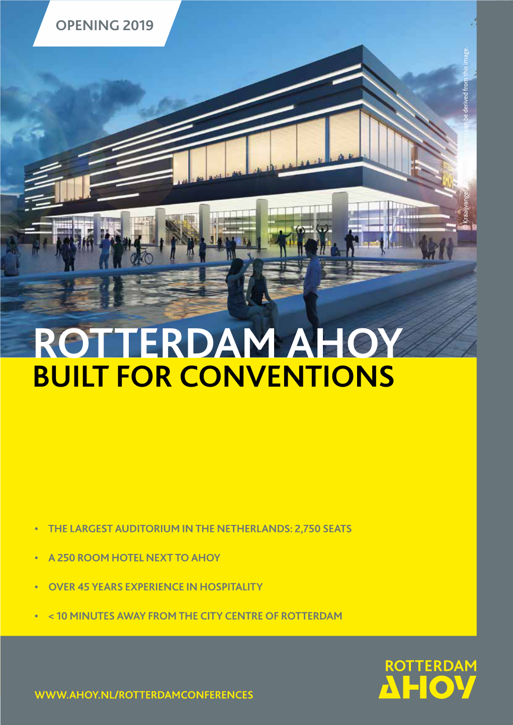 Rotterdam Ahoy Presents Brand New Convention Centre