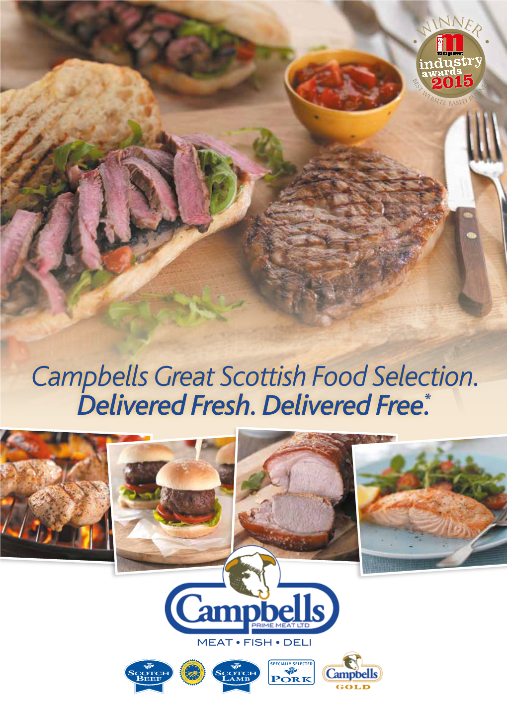 Campbells Great Scottish Food Selection. Delivered Fresh