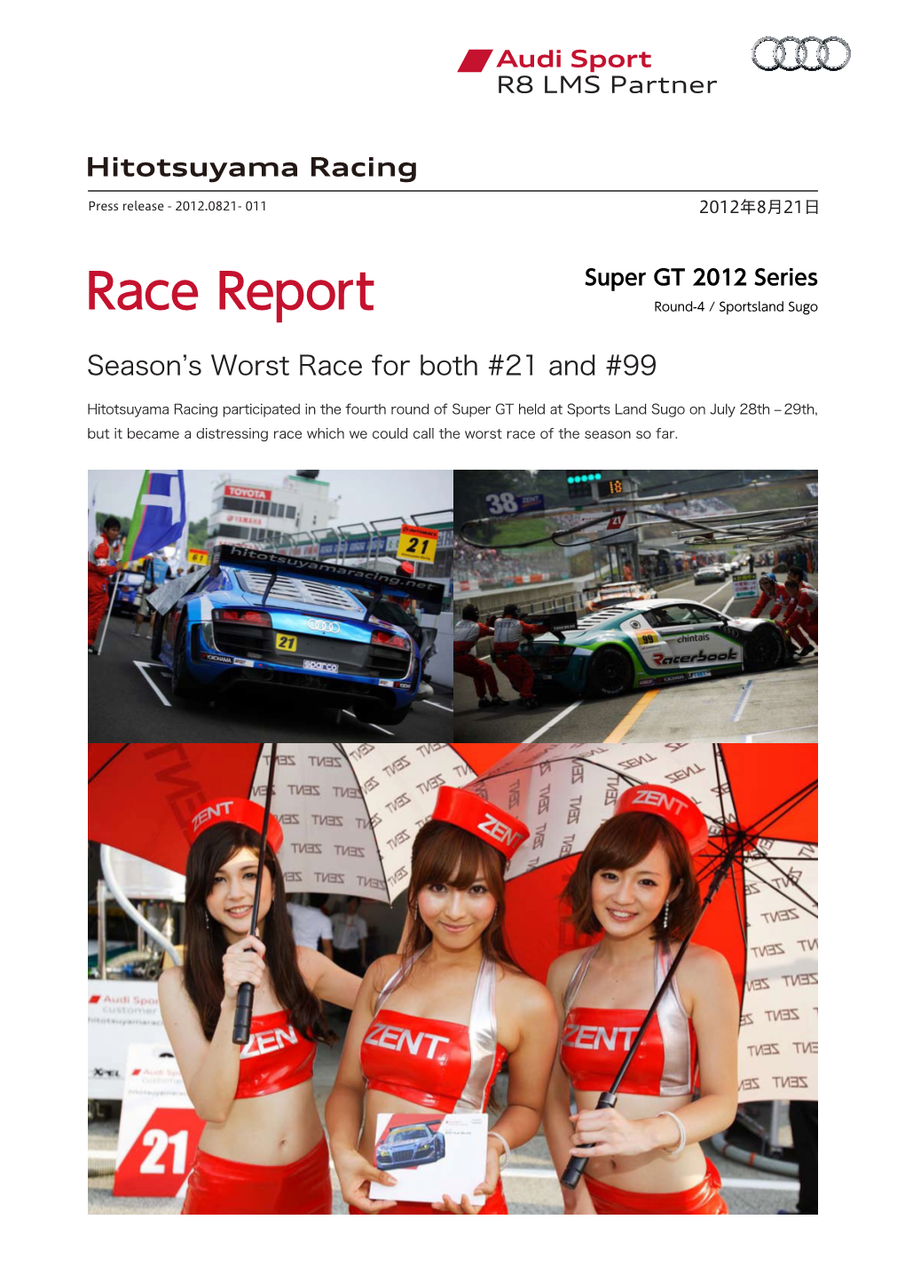 Race Report Round-4 / Sportsland Sugo