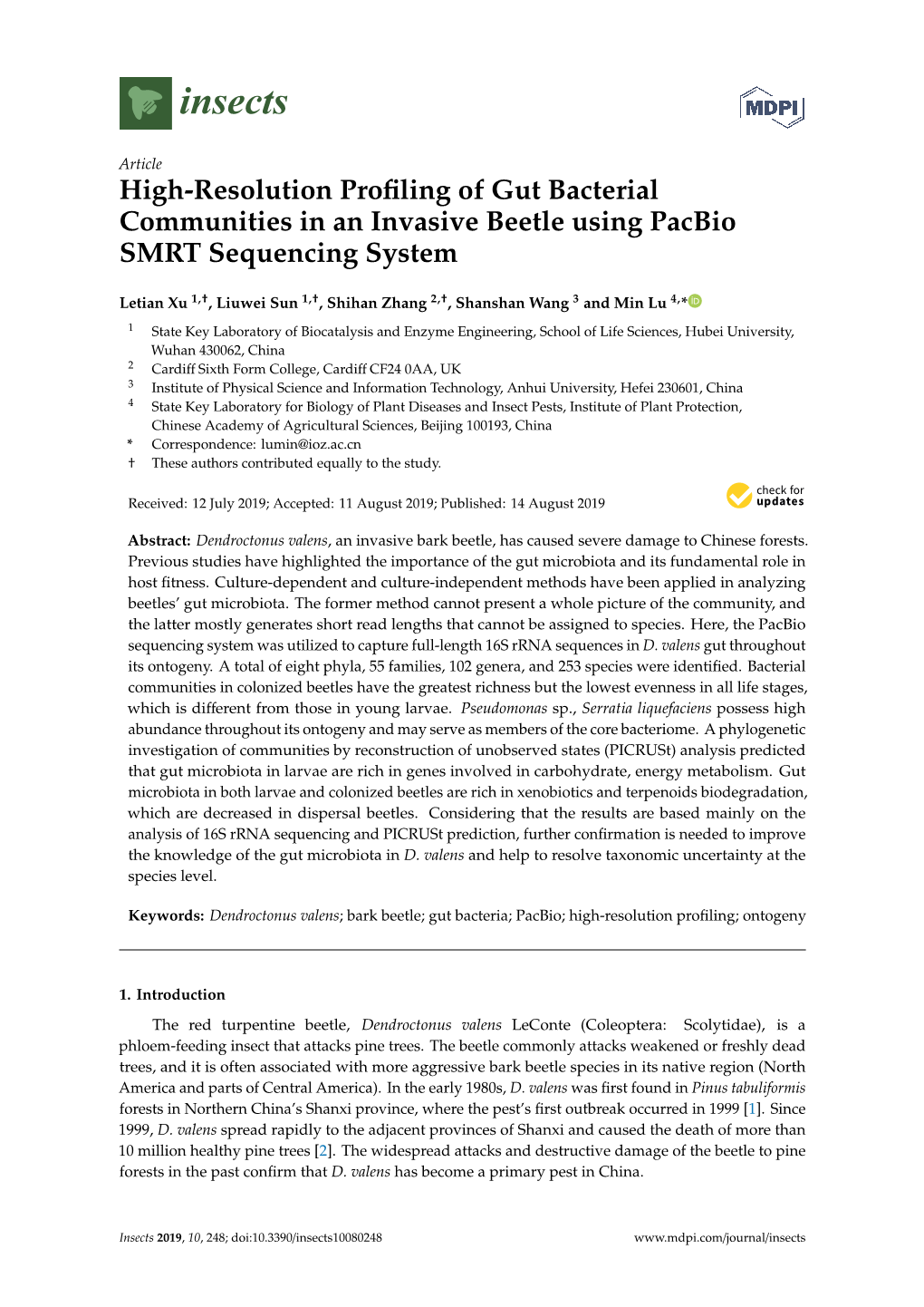 High-Resolution Profiling of Gut Bacterial Communities In