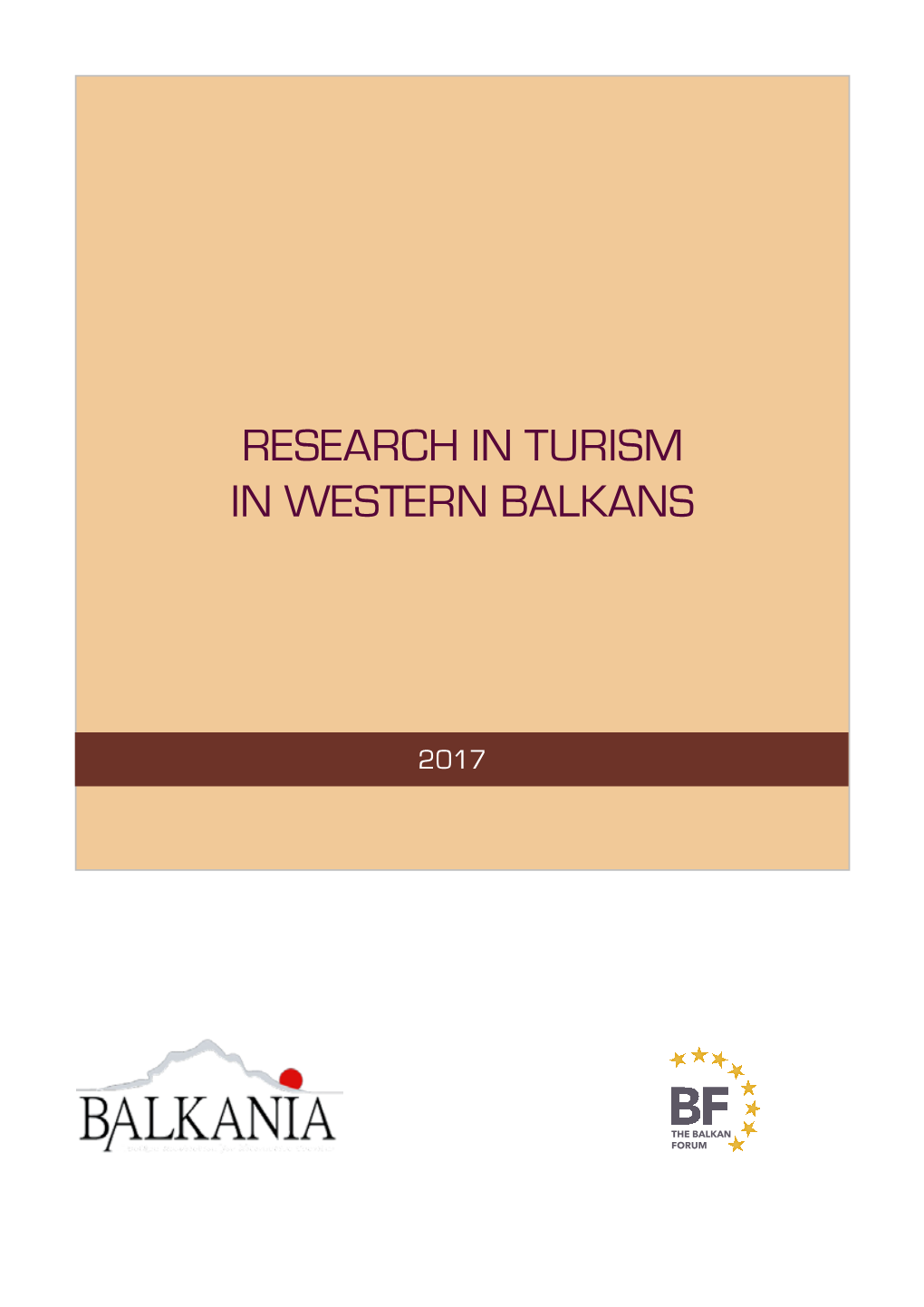 Research in Turism in Western Balkans