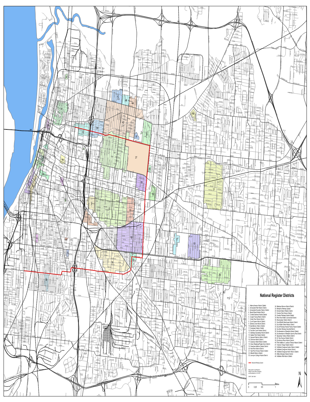 National Register Districts