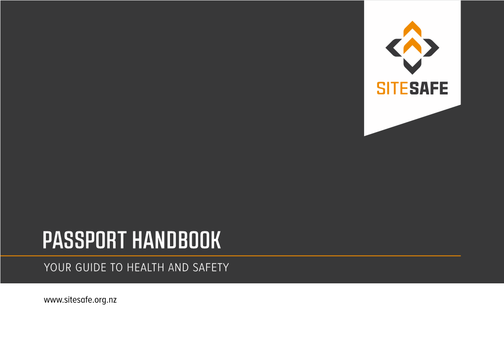 Passport Handbook Your Guide to Health and Safety