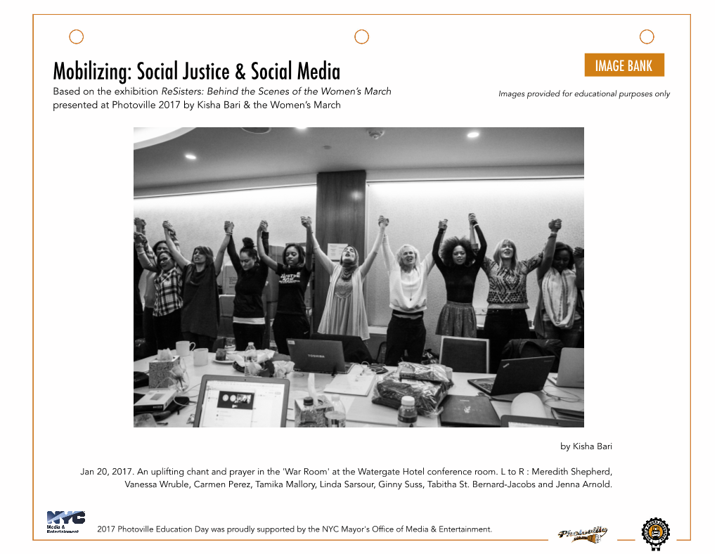 Mobilizing: Social Justice & Social Media