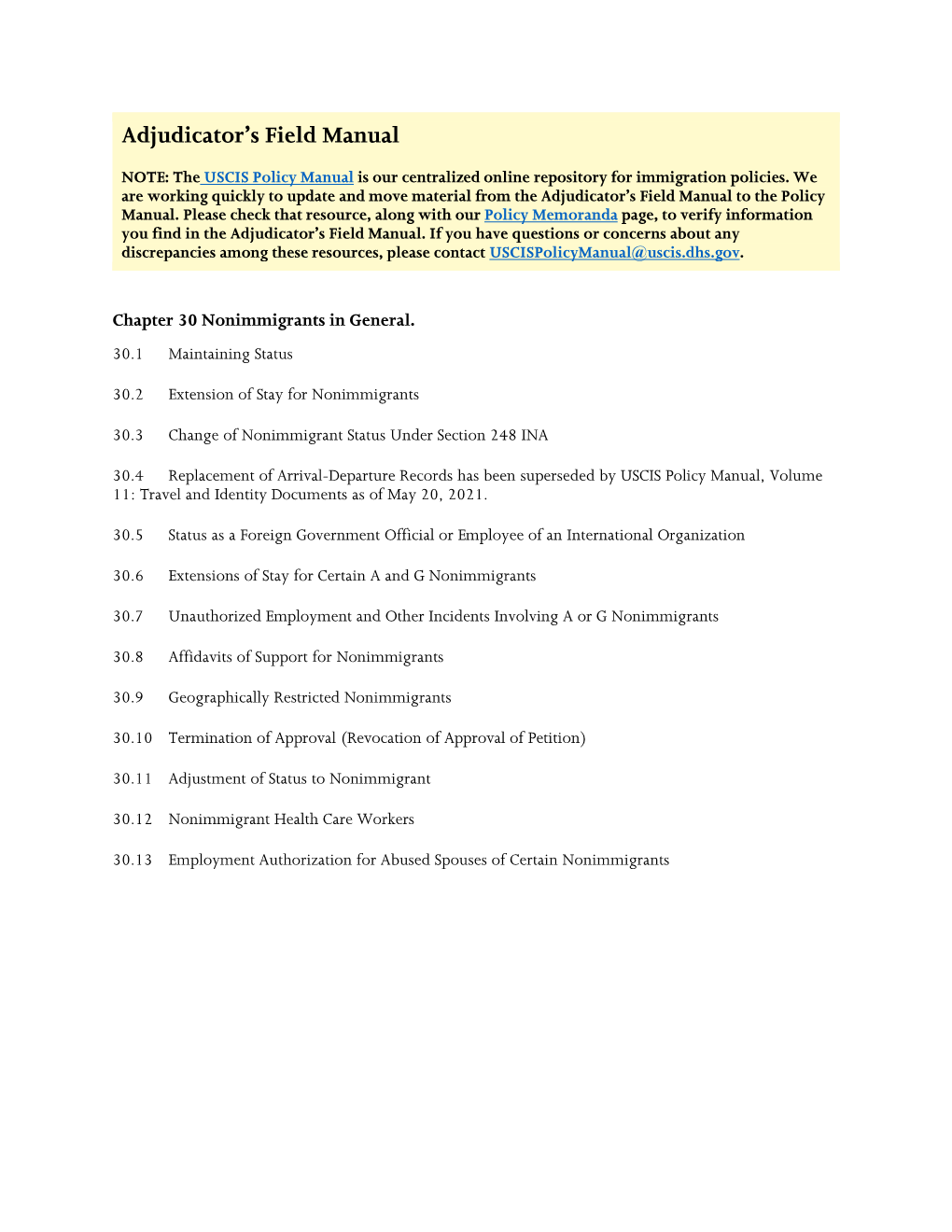 Adjudicator's Field Manual