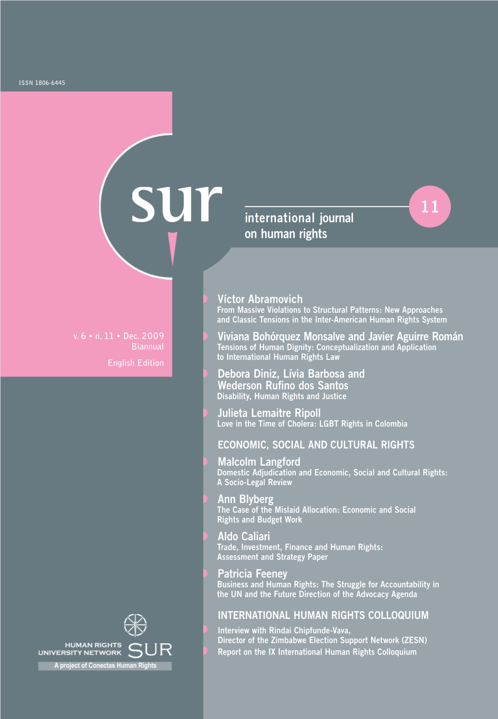 International Journal on Human Rights