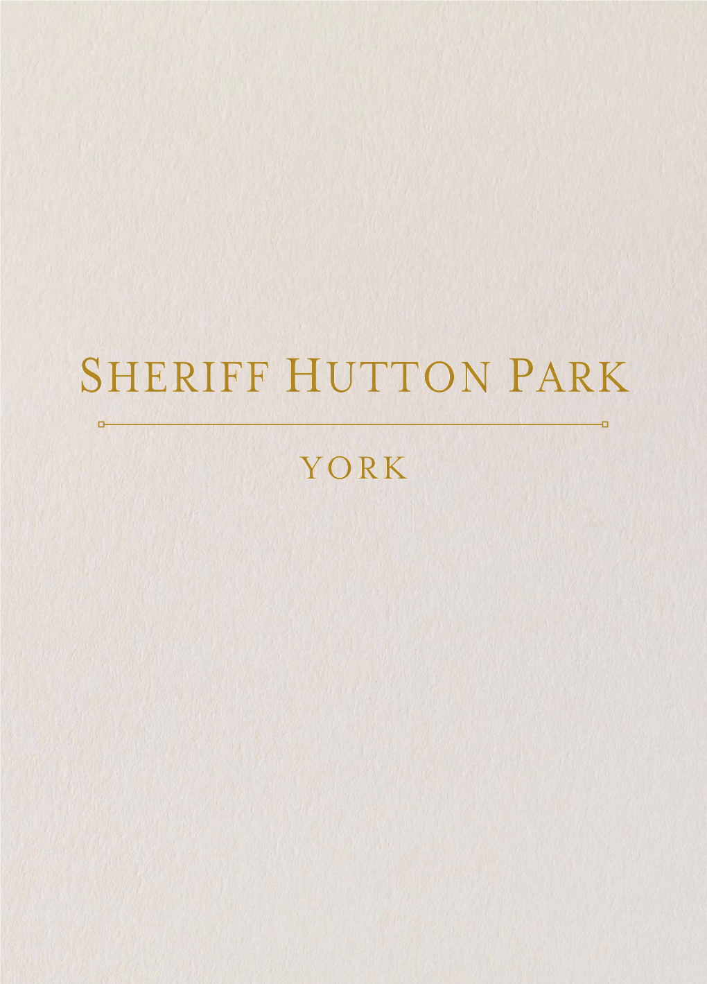 Sheriff Hutton Park