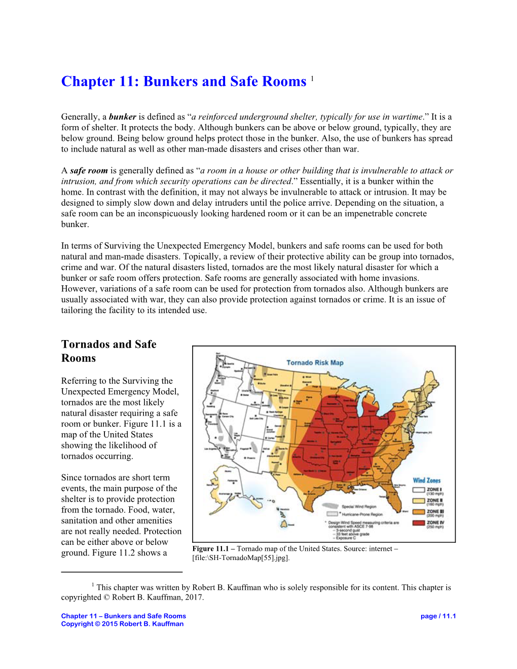 Chapter 11: Bunkers and Safe Rooms 1