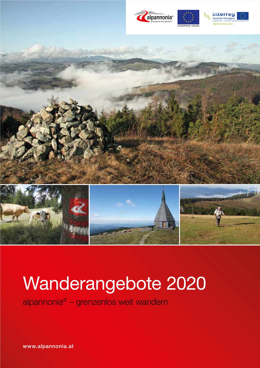 Wanderangebote 2020 Alpannonia® – Grenzenlos Weit Wandern