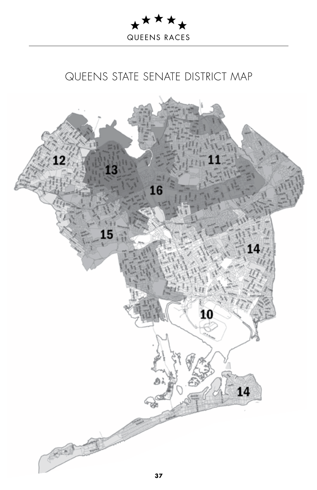 Queens State Senate District Map