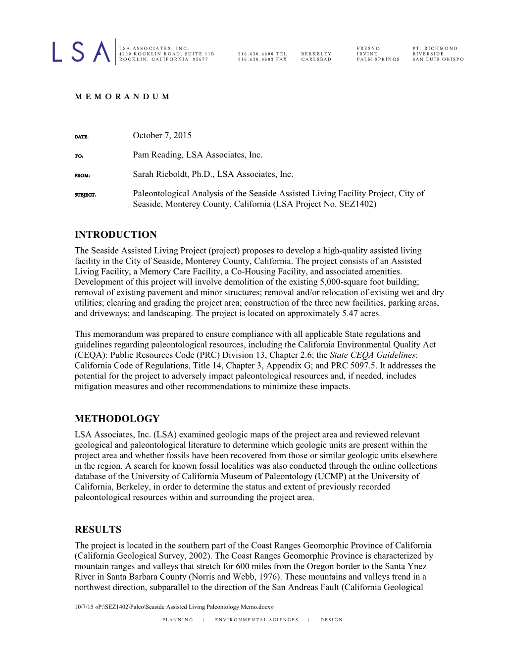 Introduction Methodology Results