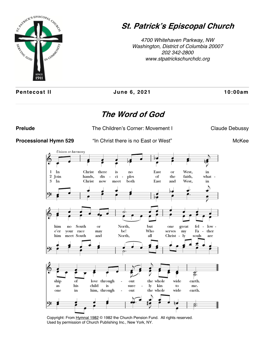 The Word of God St. Patrick's Episcopal Church