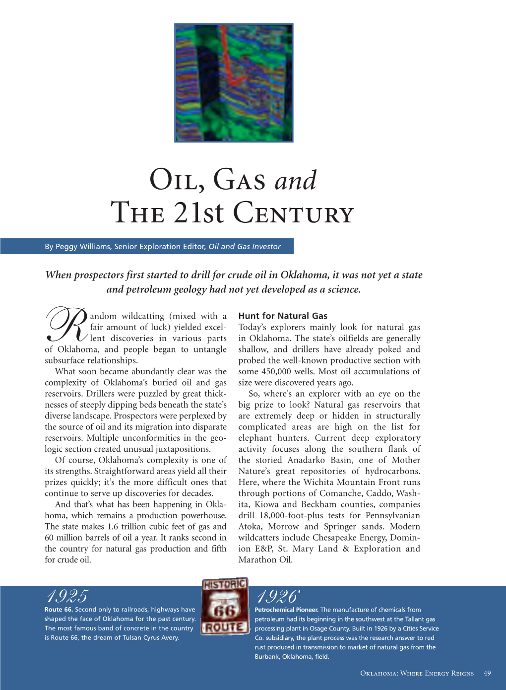 Oil, Gas and the 21St Century