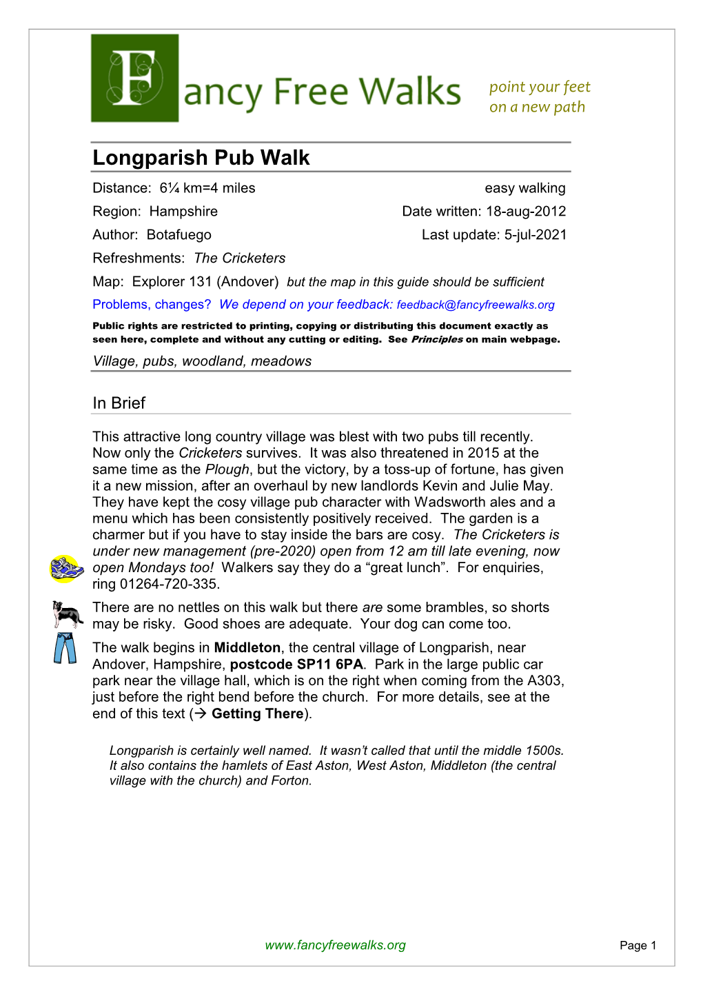 Longparish Pubwalk.Pdf