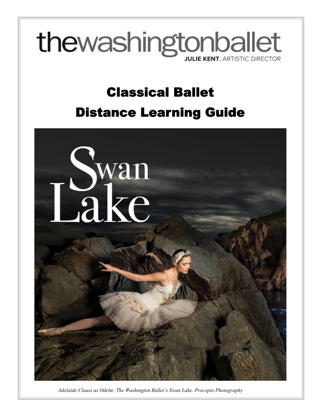 Classical Ballet Distance Learning Guide