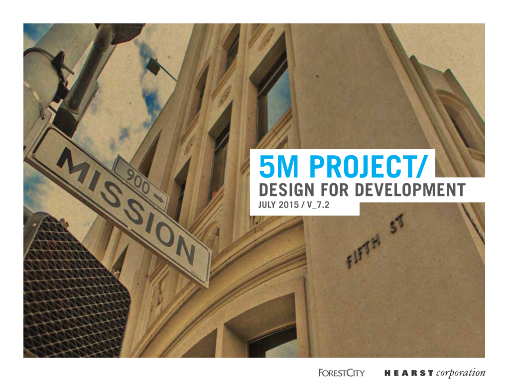 5M Project/ Design for Development July 2015 / V 7.2