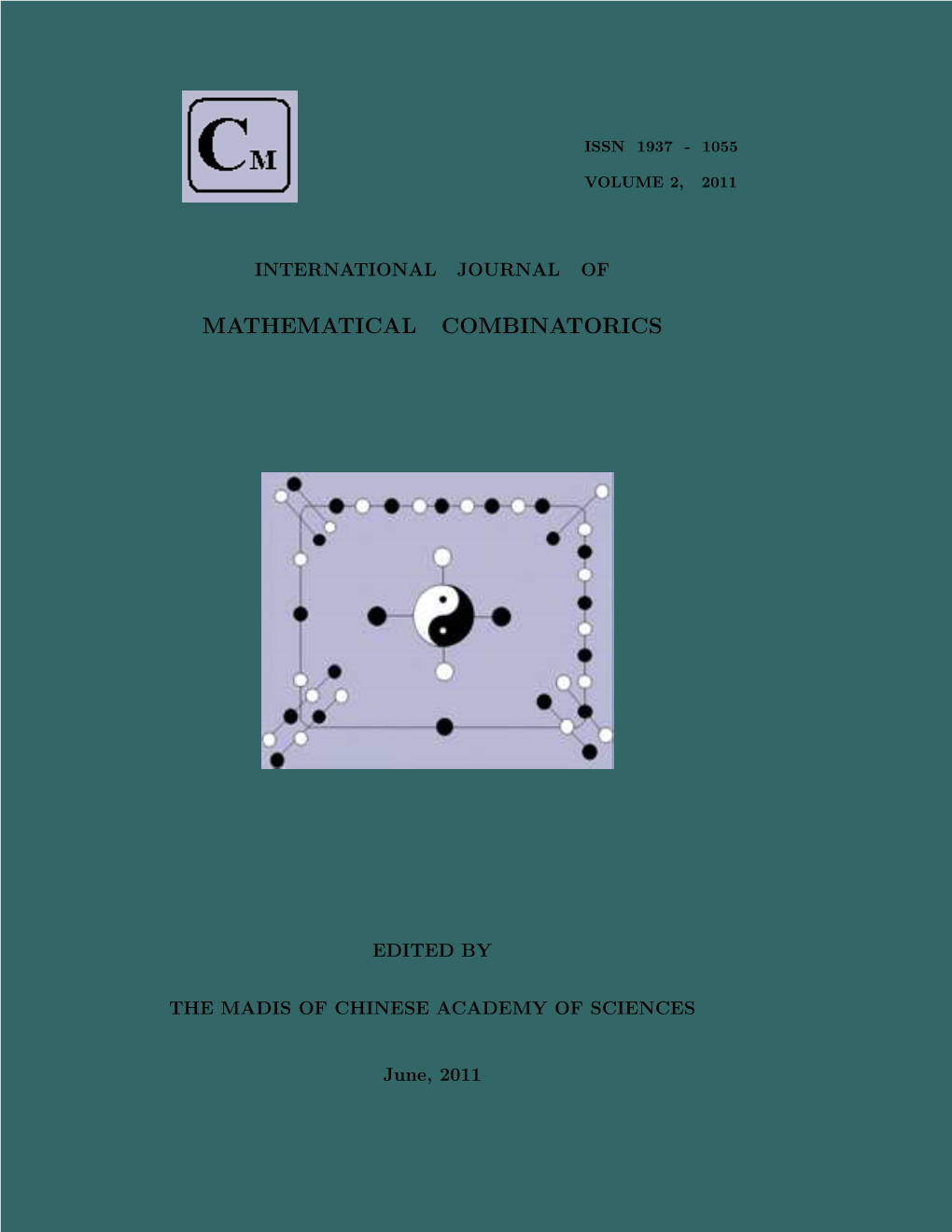 International Journal of Mathematical Combinatorics, Vol. 2, 2011