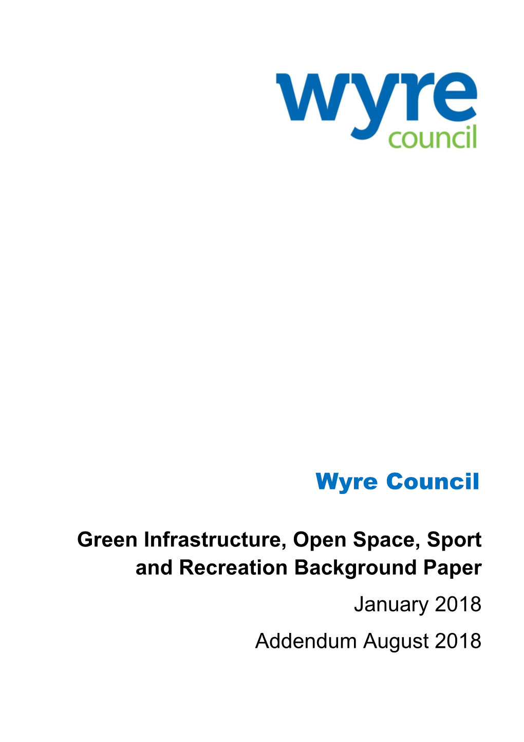 EL8 008 Green Infrastructure Open Space Sport And