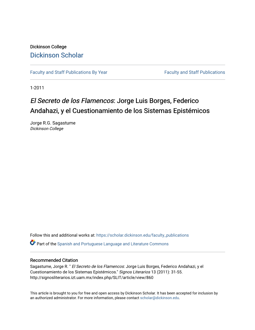 Jorge Luis Borges, Federico Andahazi, Y El Cuestionamiento De Los Sistemas Epistémicos