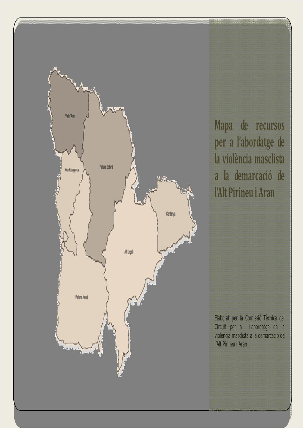 Mapa De Recursos De L'alt Pirineu I Aran