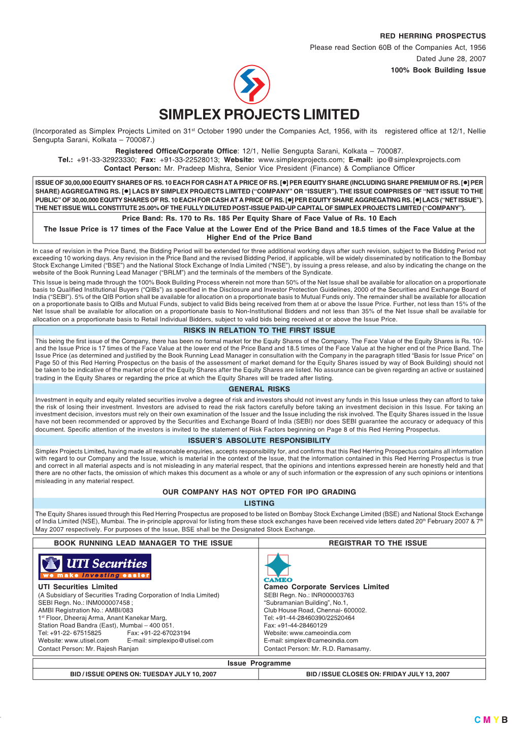 Simplex Projects Limited