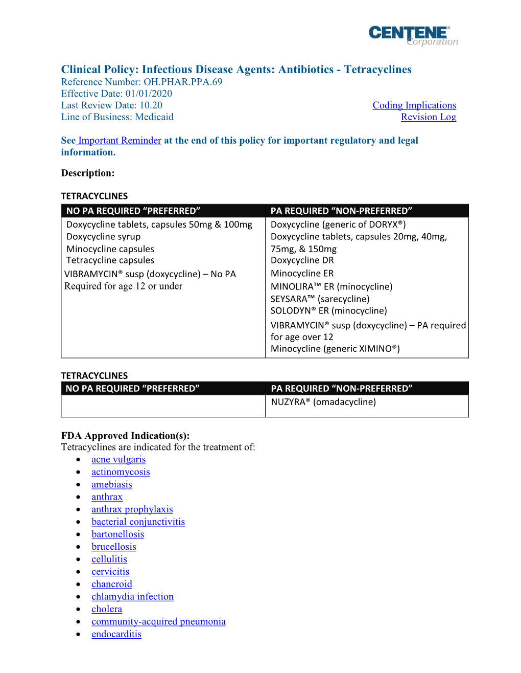 Infectious Disease Agents