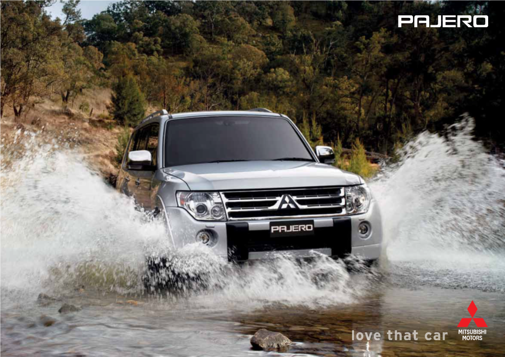 Pajero Brochure.Pdf