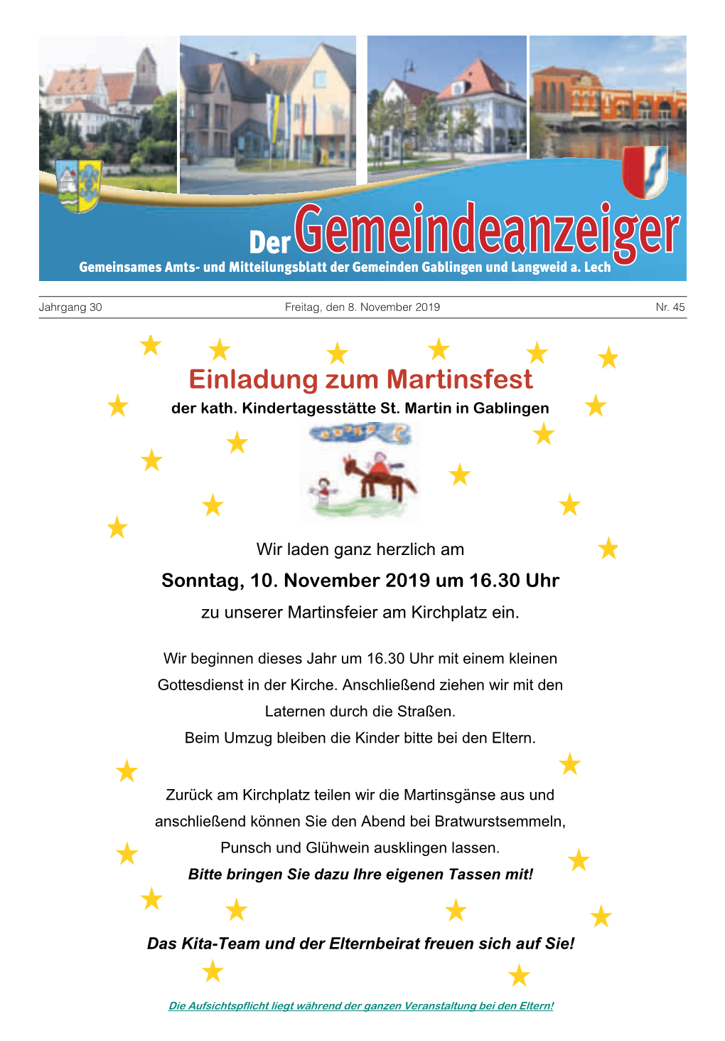 Einladung Zum Martinsfest Der Kath