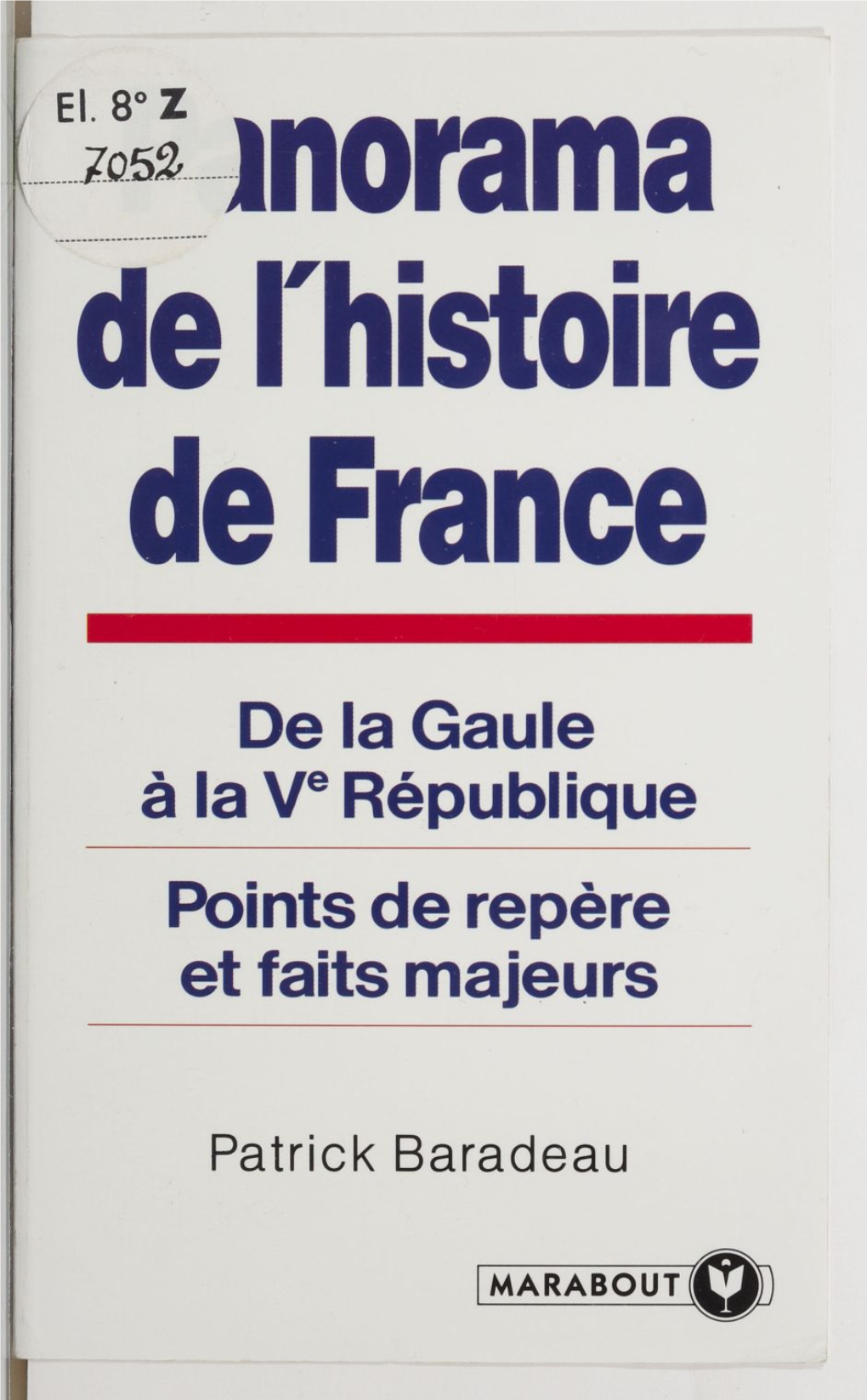 Panorama De L'histoire De France