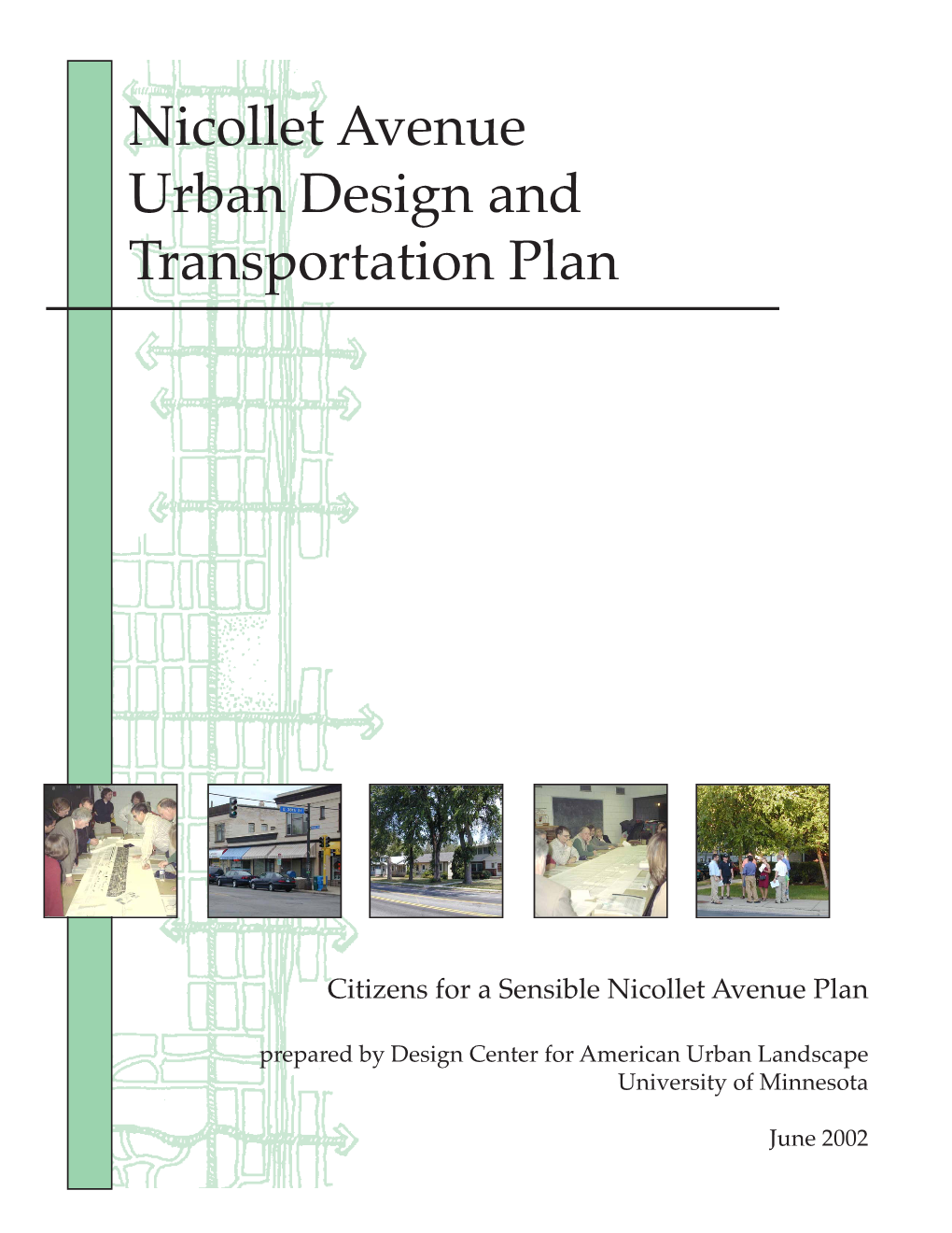 Nicollet Avenue Urban Design and Transportation Plan