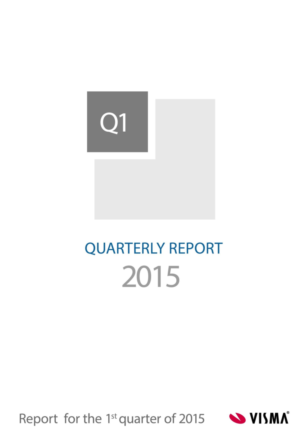 Visma Q1 Report, 2015
