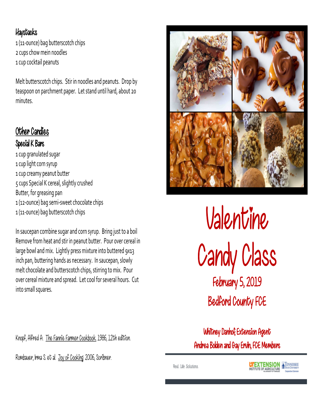 Valentine Candy Class Handout.Pub