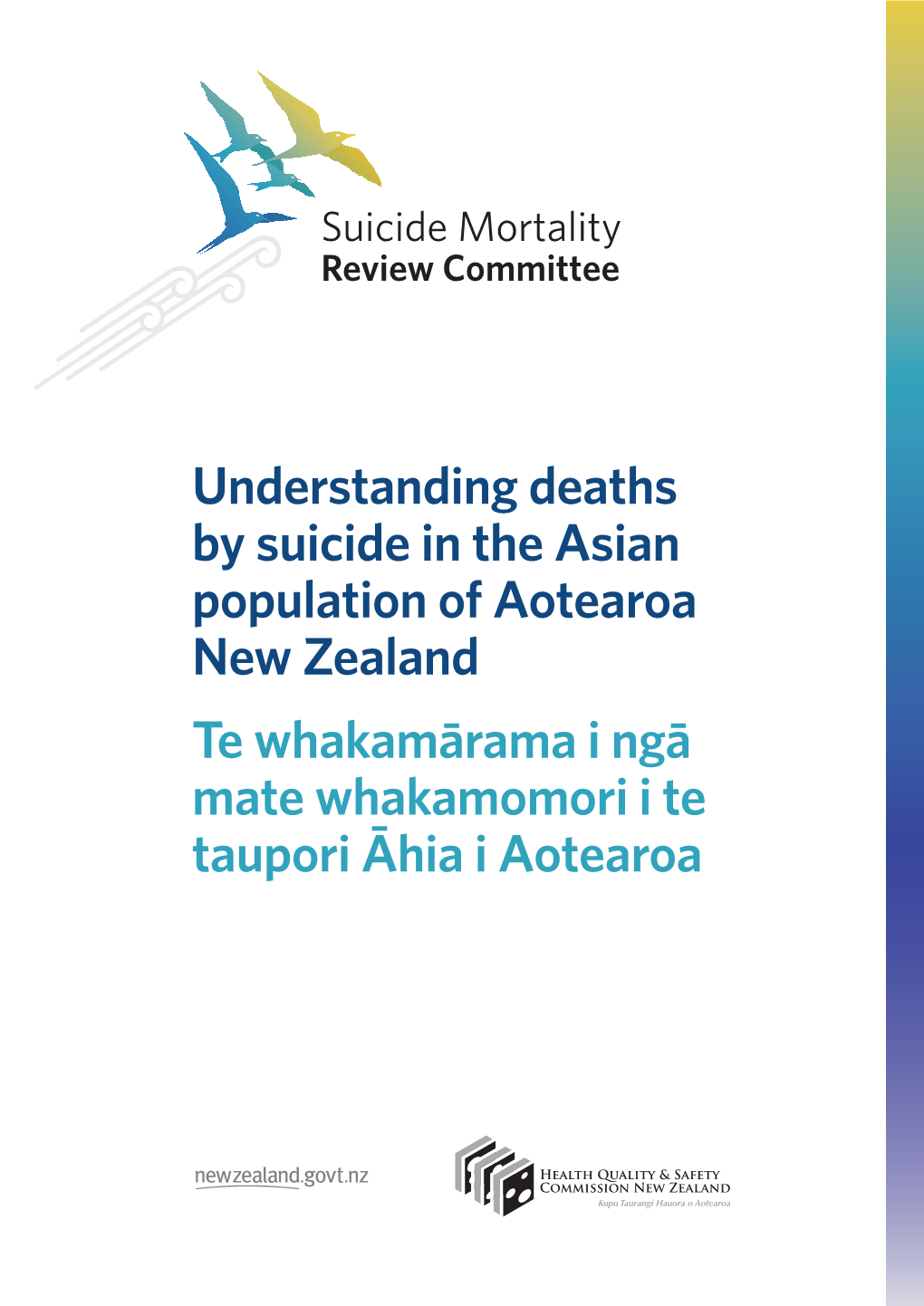 Understanding Deaths by Suicide in the Asian Population of Aotearoa