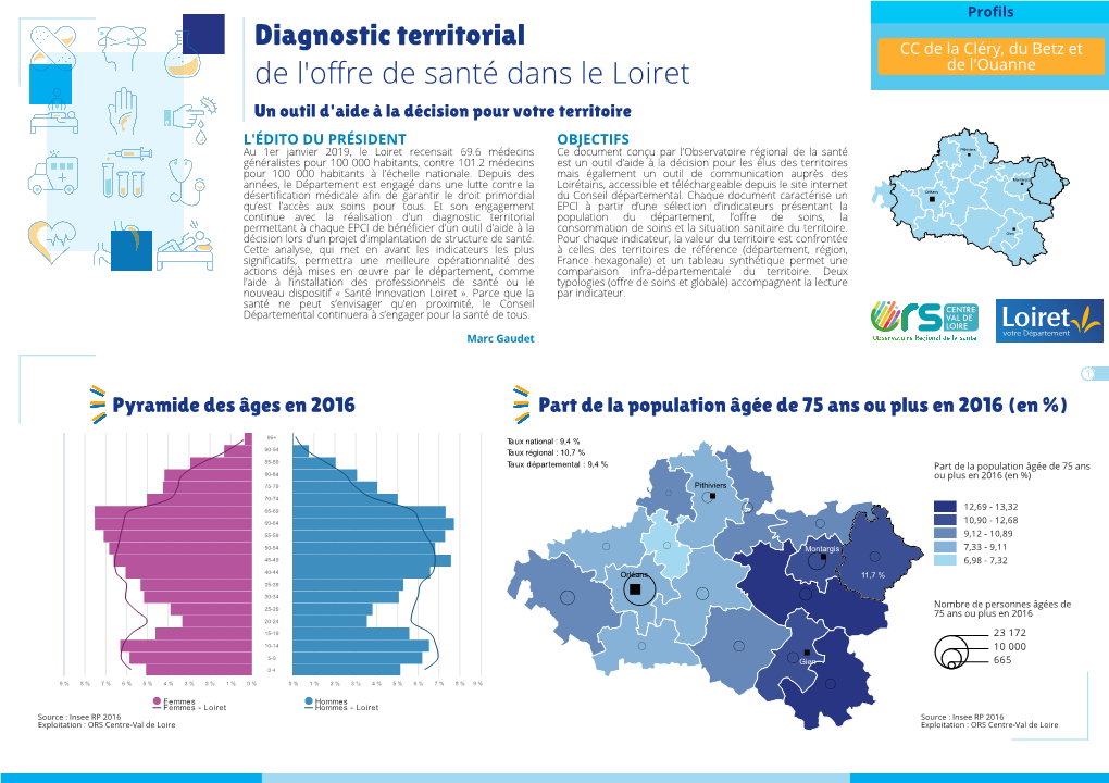 Diagnostic Territorial De L'offre De Santé Dans Le Loiret