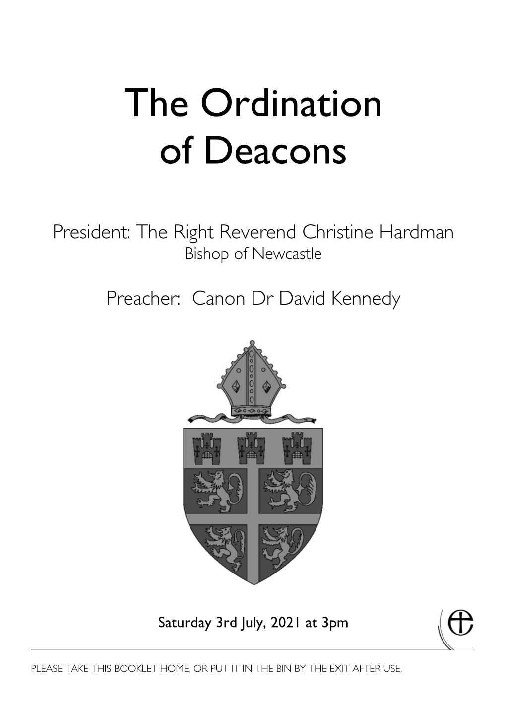 The Ordination of Deacons