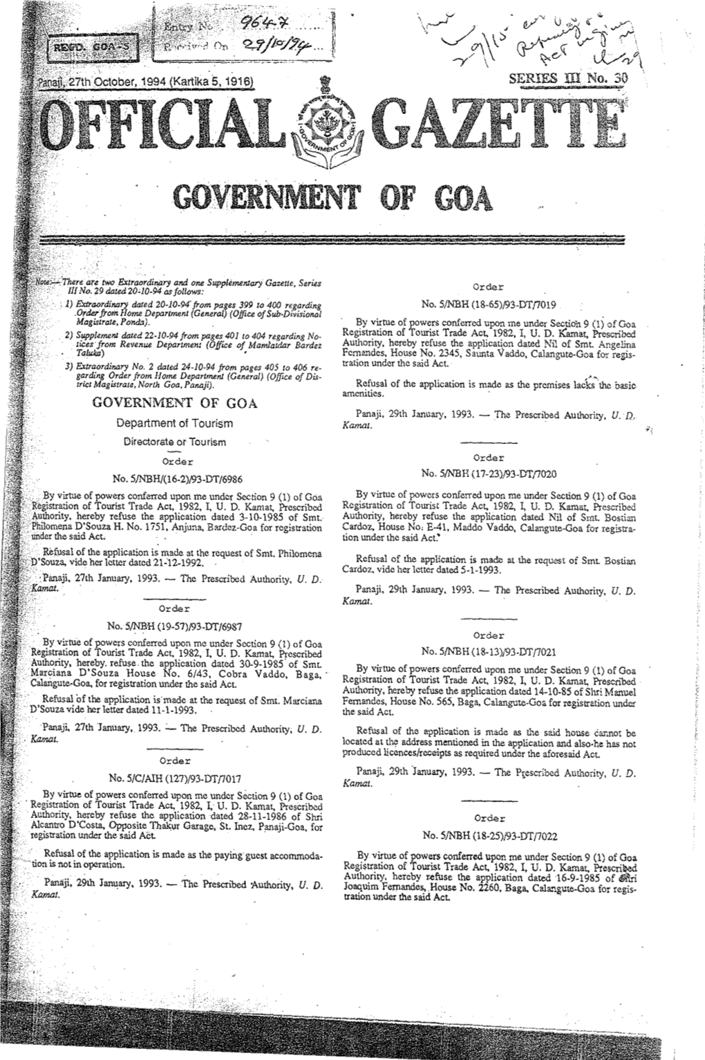 Government of Goa