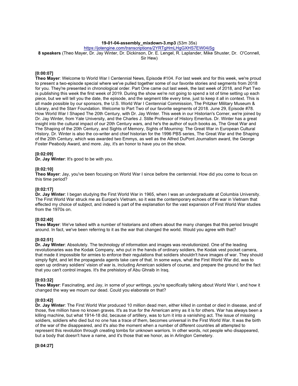 View PDF of Transcript