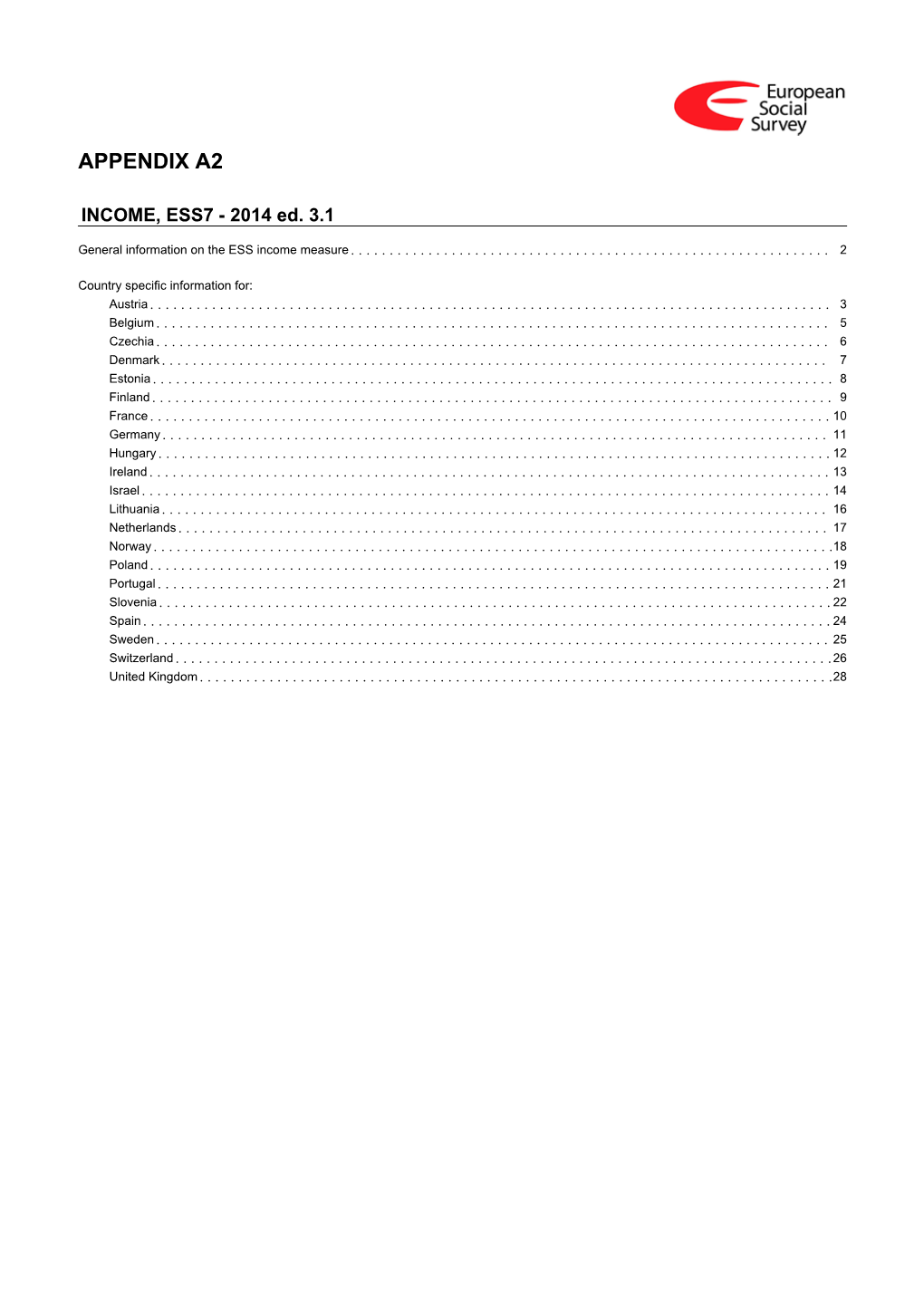 ESS7 Appendix A2 Income Ed