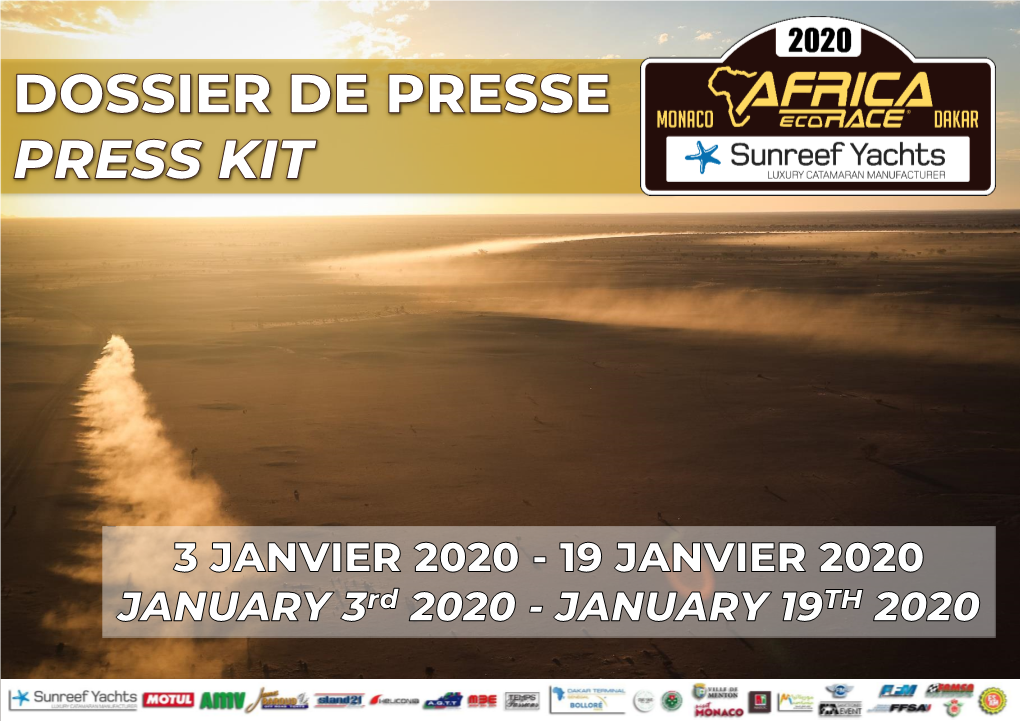 Dossier De Presse 2020