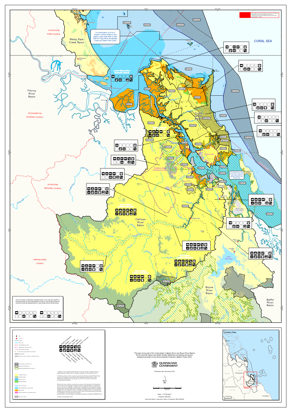 WQ1311 Curtis Island and Calliope River Basins