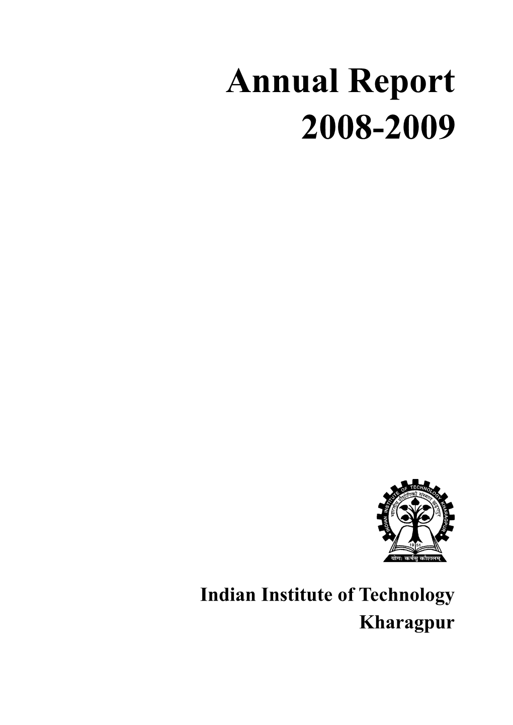 Annual Report 2008-2009