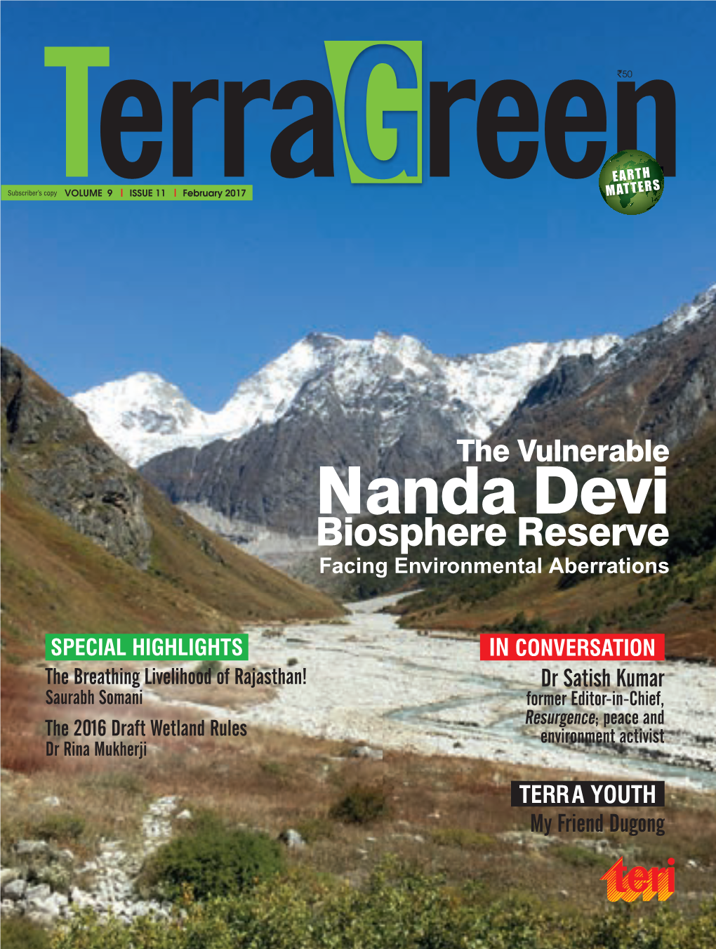 Nanda Devi Biosphere Reserve SUSTAINABLE SUSTAINABLE ARCHITECTURE Facing Environmental Aberrations