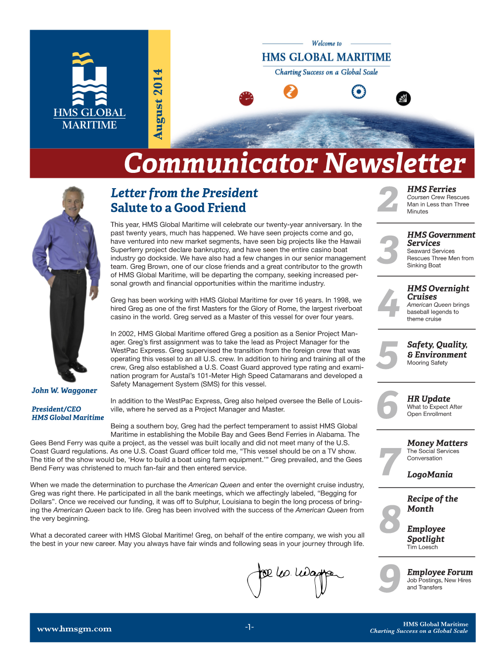 Communicator Newsletter