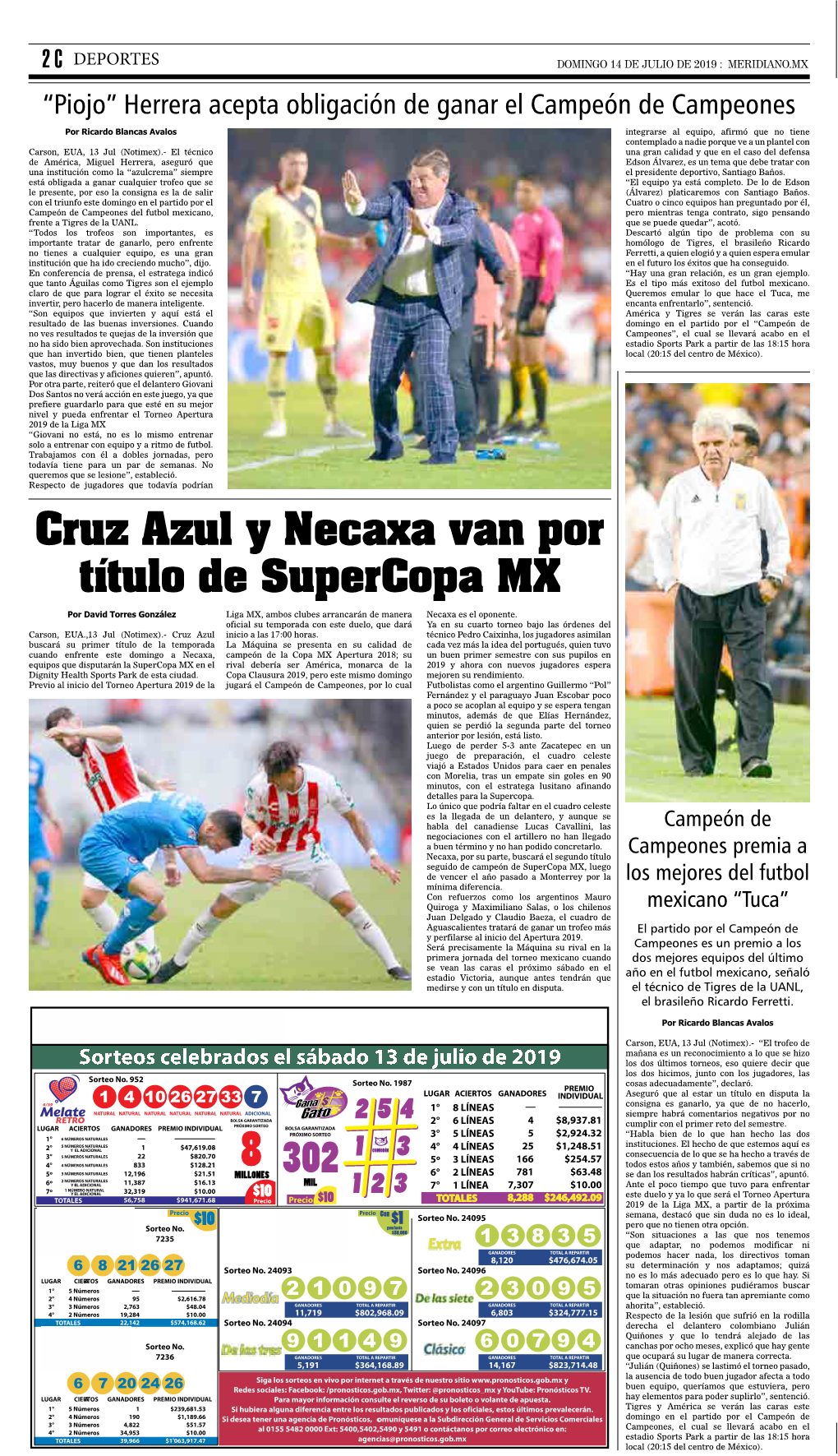 Cruz Azul Y Necaxa Van Por Título De Supercopa MX