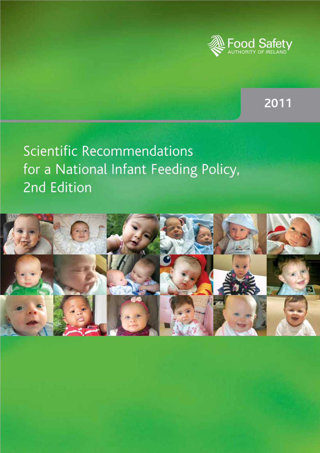 Scientific Recommendations for a National Infant Feeding Policy, 2Nd Edition Scientific Recommendations for a National Infant Feeding Policy, 2Nd Edition