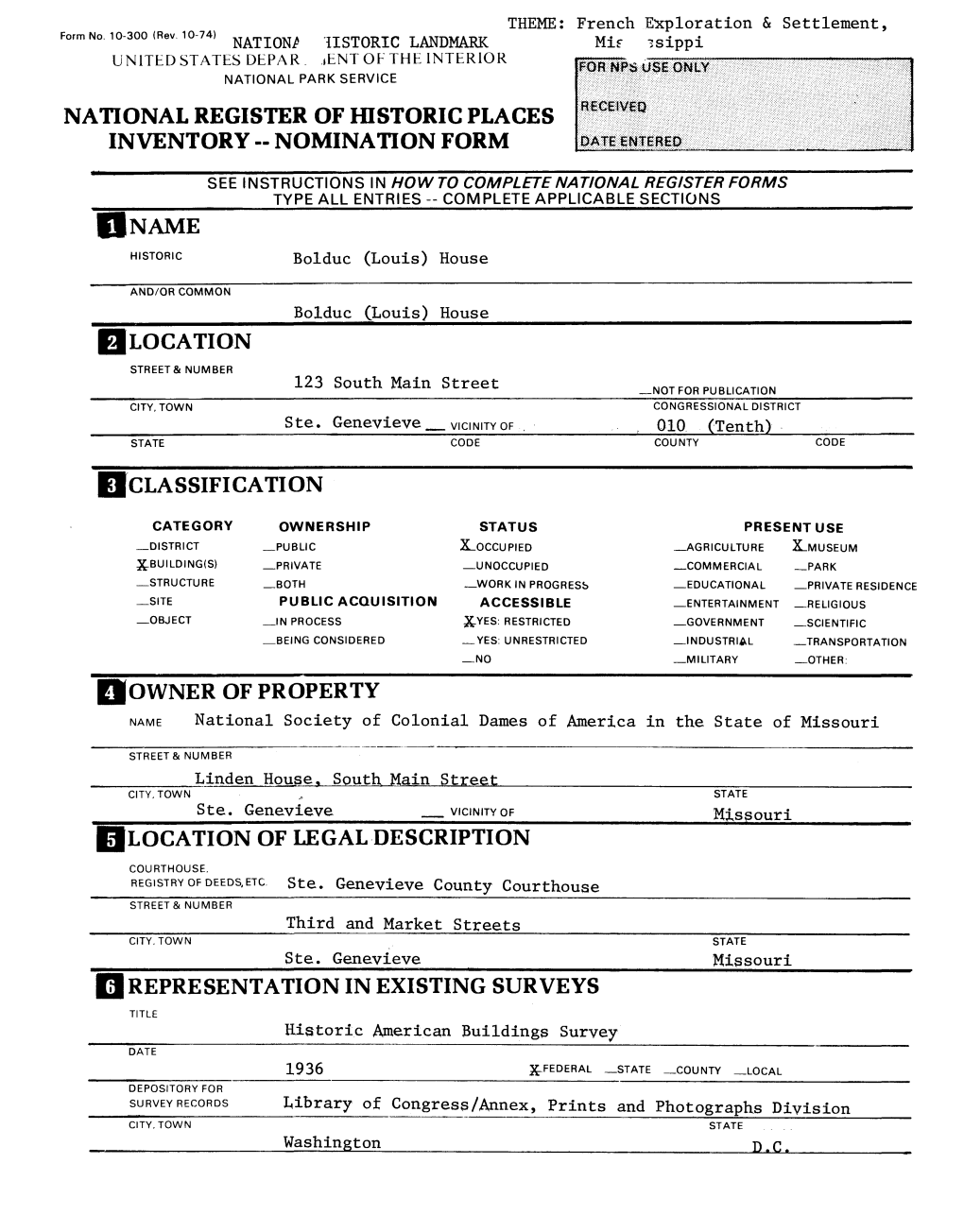 Nomination Form