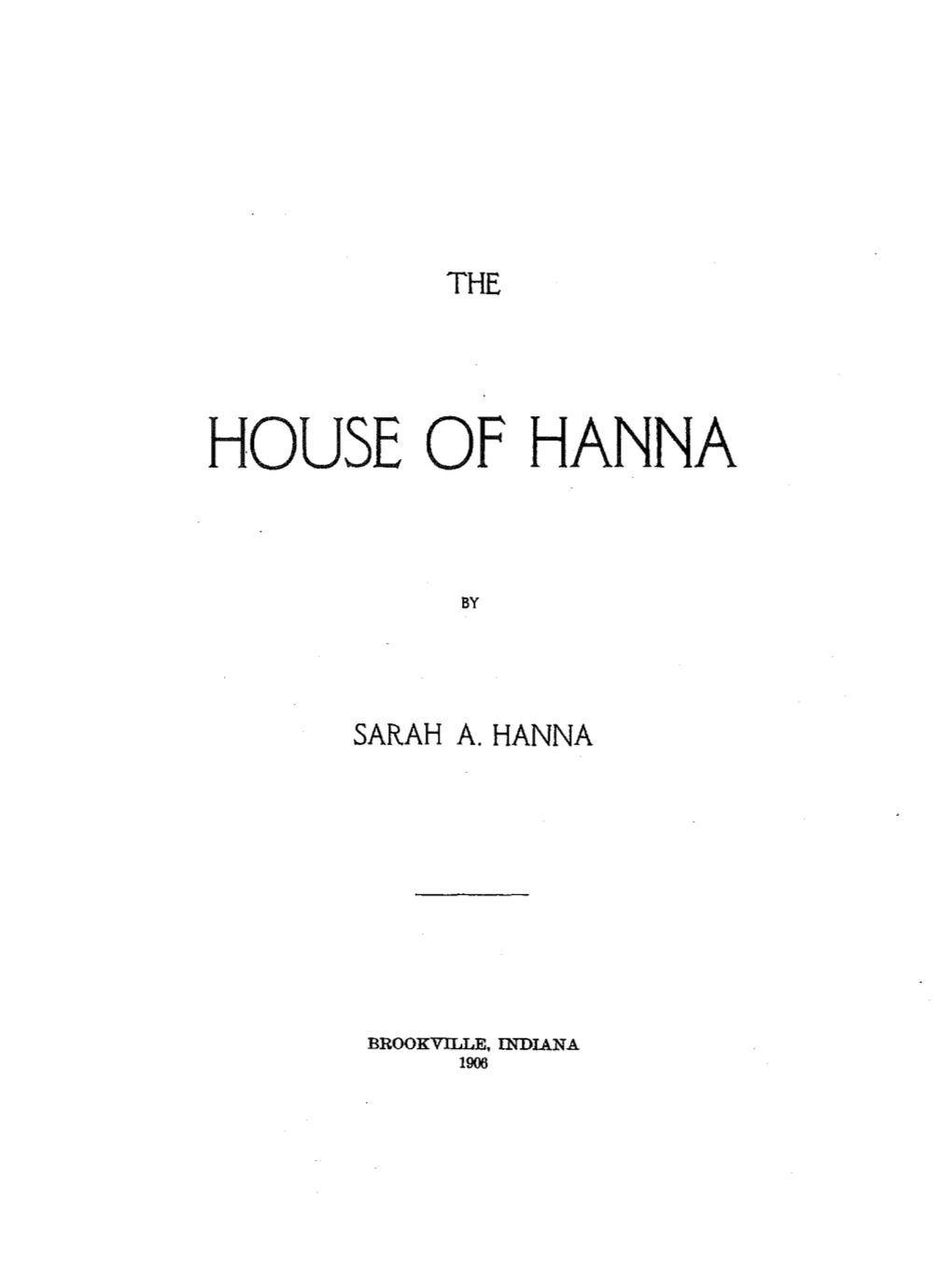House of Hanna