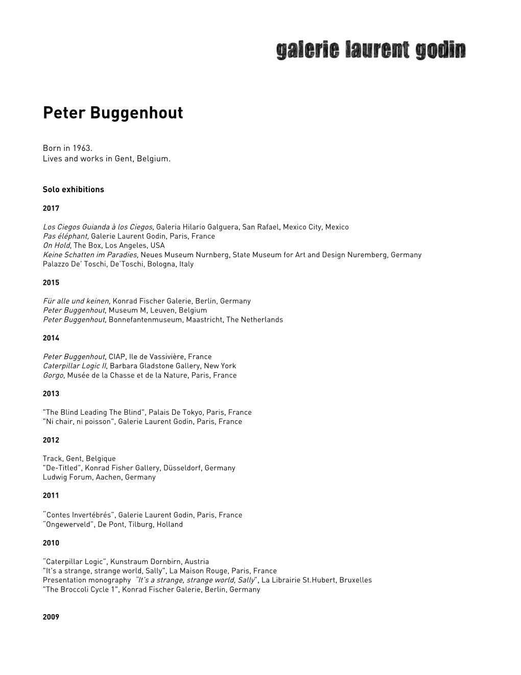 Peter Buggenhout