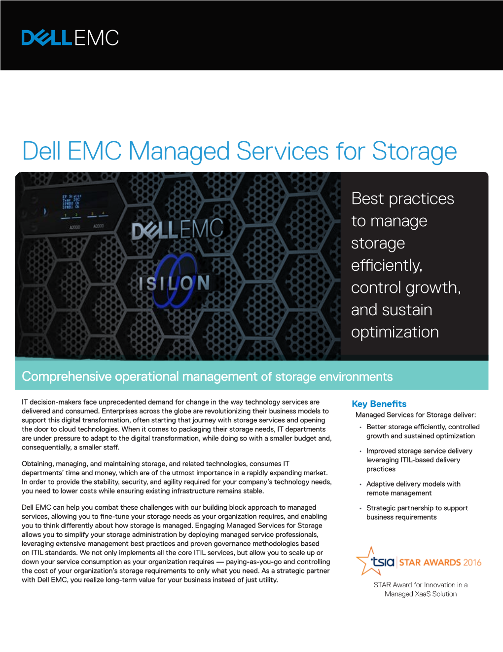 Managed Services for Storage